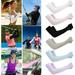 UV Sun Protection Cooling Arm Sleeves Cover for Women & Men PENGXIANG Sunblock Long Sun Protective Sleeves Cover Performance Stretch & Moisture Wicking for Biking Driving Fishing Golf Hiking