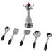 1 Set of Doll House Kitchen Cooking Tool Set Model Miniature Soup Ladle Cookware Prop