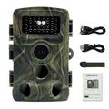 PR3000 36MP 1080P Night Photo Video Taking Trail Camera Multi-function Outdoor Huntings Animal Observation House Monitoring Camera IP66 Waterproof with 34 Infrared Lights Camera