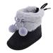 ZMHEGW Toddler Boys Booties Girls Plush Snow Warming Shoes Baby Soft Boots Baby Shoes Noisy Shoes Kids Toddler Play Shoes 1 Boys Tennis Shoes Shoes Toddler Girls High Neck Shoes Boys