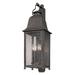 B3213-VBZ-Troy Lighting-Larchmont-4 Light Outdoor Wall Lantren-10 Inches Wide by 31.5 Inches High