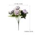 Faux Hydrangea Peony Berry Bouquet Exquisite Imitation Bouquet Realistic Flower Adorn