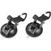 2pcs Suction Cup Fixing Hook Heavy Duty Coat Rack Wall Mounted Coat Rack Outdoor Hooks for Hanging Sucker Hooks Plastic Wall Hooks Wall Hanging Hook Heavy Duty Hooks Kitchen Hooks