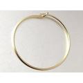 6 Pc Gold-Filled Beading Hoops 50Mm 14K Gold-Filled Earring Findings