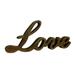 CVHOMEDECO. Wood Love Words Sign Free Standing Letters Sign Tabletop/Shelf/Home Wall/Office Decorati