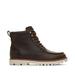 TOMS Men's Brown Dark Water Resistant Leather Palomar Boots, Size 7.5