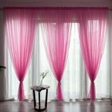 Wiueurtly Curtains & Window Treatments Leaves Sheer Curtain Tulle Window Treatment Voile Drape Valance 1 Panel Fabric