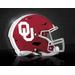 Oklahoma Sooners LED Helmet Tabletop Sign