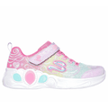 Skechers Girl's Princess Wishes Sneaker | Size 2.0 | Textile/Synthetic