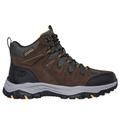 Skechers Men's Relaxed Fit: Rickter - Branson Boots | Size 10.5 Extra Wide | Khaki | Leather/Synthetic/Textile