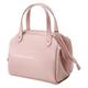 Lunch Bag for Women Leather Waterproof Cooler Bag Insulated Lunch Box Lunch Tote Bag for Picnic Working Hiking Beach (Pink)