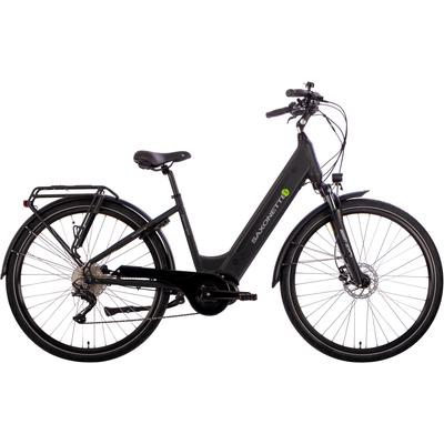 E-Bike SAXONETTE "Premium Sport (Wave)" Gr. 50, schwarz, E-Bikes, 50cm, 28 Zoll (71,12cm), Pedelec, Elektrofahrrad für Damen u. Herren