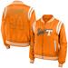 Women's WEAR by Erin Andrews Tennessee Orange Volunteers Football Bomber Full-Zip Jacket