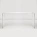 Clear Home Design Medium Waterfall Desk Plastic/Acrylic | 30 H x 60 W x 24 D in | Wayfair DWTRDESK-LG