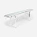 Clear Home Design Console Table Plastic/Acrylic/Glass | 30 H x 72 W x 16 D in | Wayfair ULGCONS-SM