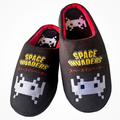 Space Invaders Men's Slippers Anniversary Gifts For Him | Bring Back A Blast From Your Gaming Past With This Classic Arcade Favourite