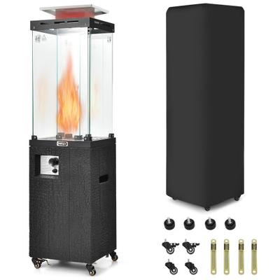 Costway 41,000 BTU Propane Patio Heater with Metal...