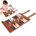 Jeu explorez ecs Backgammon en bois dames stratégie classique guerre de terre occidentale