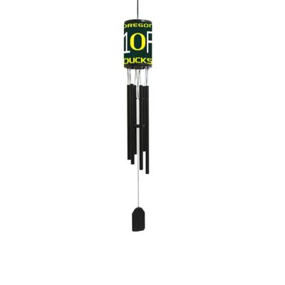 NCAA Wind Chime, #1 Fan with Team Logo, Oregon Ducks