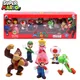 Ensemble de figurines Super Mario Bros en PVC pour enfants Luigi Yoshi Matkey Kong chambre plus