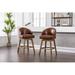360 Degree Swivel Bar Stools Counter Height Chairs,Set of 2