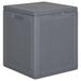 vidaXL Patio Storage Box 23.8/47.6/71.3 gal different color PP Rattan