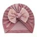 Qxutpo Girls Dot Toddler Baby Polka Turban Boys Hat Elastics Cap Bowknot Baby Care