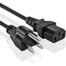 15 feet ac power cord compatible with fender rumble 25 200 500 bass amp