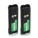 2x 7.2v 3800mAh NiMh Battery for Motorola NTN8923 NTN8923AR RNN4006 XTS3000