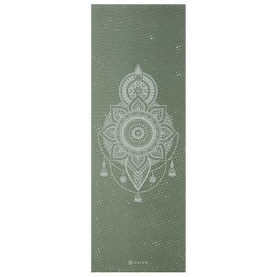 GAIAM - 5 mm Classic Printed Yoga Mat Gr 61 x 173 x 0,5 cm oliv/grün Image