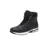 Wide Width Men's Sneaker boots by KingSize in Black (Size 12 W)