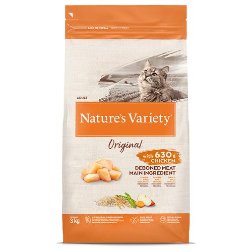 3kg Nature's Variety Original Huhn Katzenfutter trocken