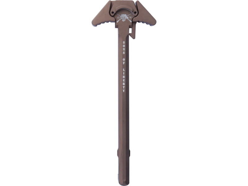Sons of Liberty Gun Works Liberty Ambidextrous Charging Handle 5.56mm Anodized Tan LCH-5.56-TAN