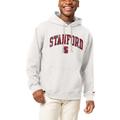 Men's League Collegiate Wear White Stanford Cardinal Essential Fleece Pullover Hoodie