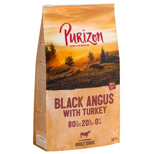 10 € Rabatt! 12 kg Purizon - Adult Black Angus-Rind mit Truthahn