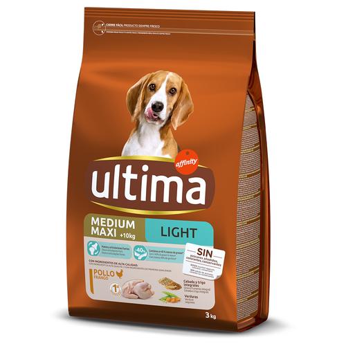 3kg 7kg Ultima Medium / Maxi Light Adult Huhn Trockenfutter Hund