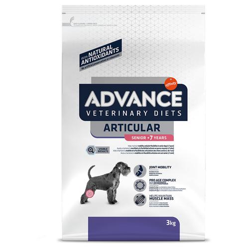 Sparpaket: 2x3kg Advance Veterinary Diets Articular Care Senior Hundefutter trocken