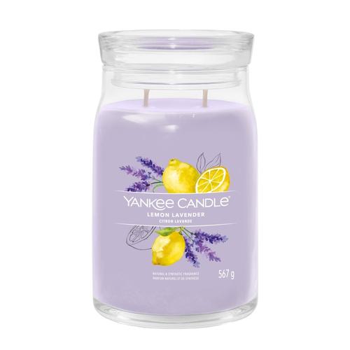 YANKEE CANDLE - LEMON LAVENDER Kerzen 567 g