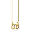 Thomas Sabo Kette 925er Silber gold Damen