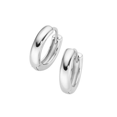 Giorgio Martello Milano Creolen glänzend, Silber 925 1 cm Herren Image