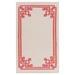 White 3'3" x 5'3" Indoor Area Rug - Beth Lacefield for Surya Alameda Ivory Area Rug | Wayfair AMD1022-3353