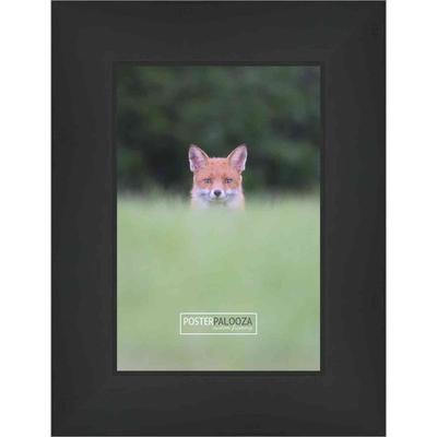 11x17 Traditional Black Complete Wood Picture Frame with UV Acrylic, Foam Board Backing, & Hardware