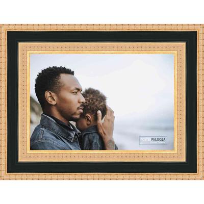 18x28 Traditional Gold Complete Wood Picture Frame with UV Acrylic, Foam Board Backing, & Hardware