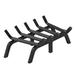 VEVOR Fireplace Log Grate 18in 21in 24in 27in & 30in Firewood Burning Rack Holder for Indoor and Outdoor Fireplace