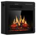 Electric Fireplace Insert, Retro Recessed Fireplace Heater