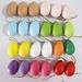 24Pcs/Bag Easter Artificial Egg Practical Widely Use Plastic Mini Hanging Egg Pendant for Kids Multi-color Plastic