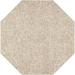 Dalyn Rug Company & Addison Rugs Mateo ME1 Putty 4 x 4 Octagon Rug