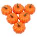 Fnochy Cyber 2023 Monday Deals 2023 Home Indoor Decor Artificial Assorted Pumpkins Mini Fake Pumpkins Artificial Vegetables For Halloween