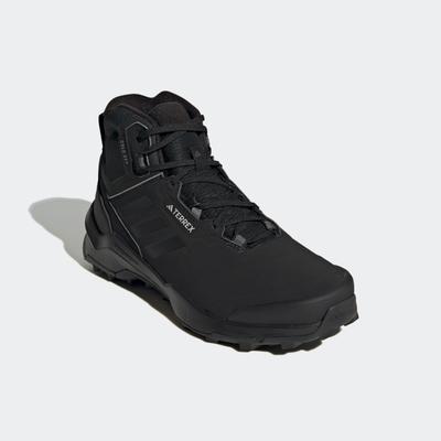 Wanderschuh ADIDAS TERREX "TERREX AX4 MID BETA COLD.RDY", Gr. 41, schwarz (core schwarz, core schwarz, grau two), Synthe