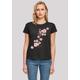 T-Shirt F4NT4STIC "Kirschblüten" Gr. 4XL, schwarz Damen Shirts Jersey